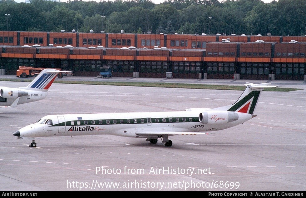 Aircraft Photo of I-EXMU | Embraer ERJ-145LR (EMB-145LR) | Alitalia Express | AirHistory.net #68699