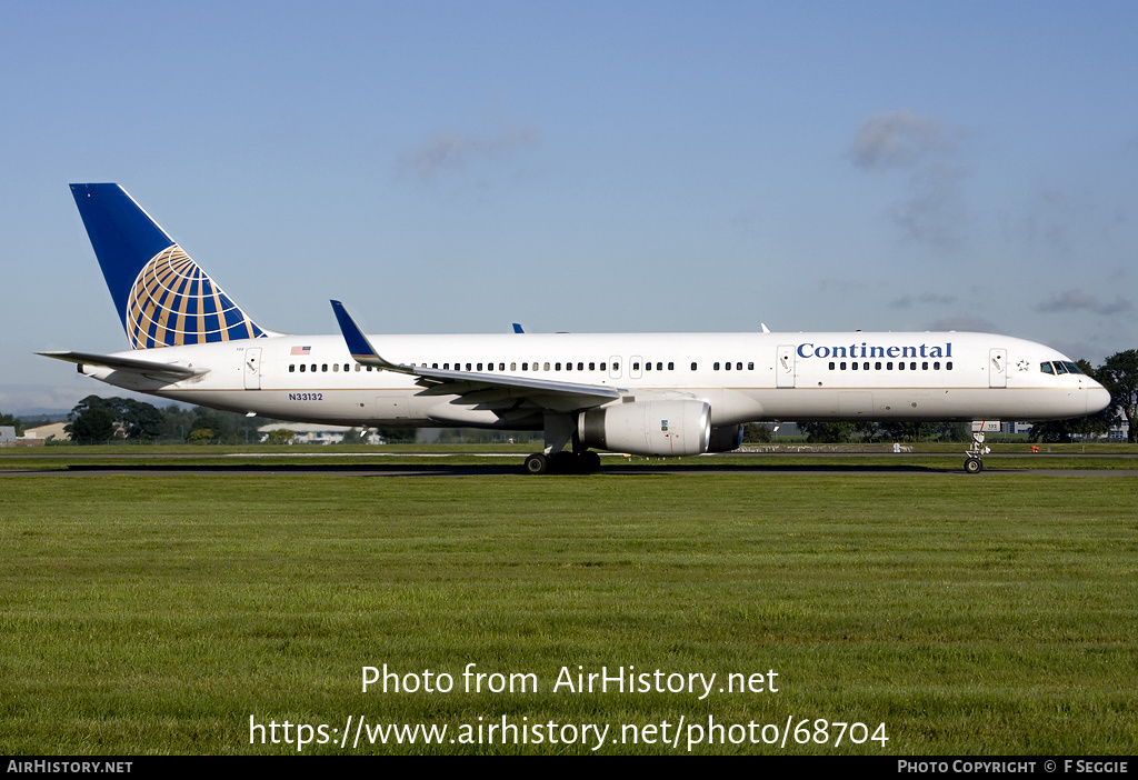 Aircraft Photo of N33132 | Boeing 757-224 | Continental Airlines | AirHistory.net #68704