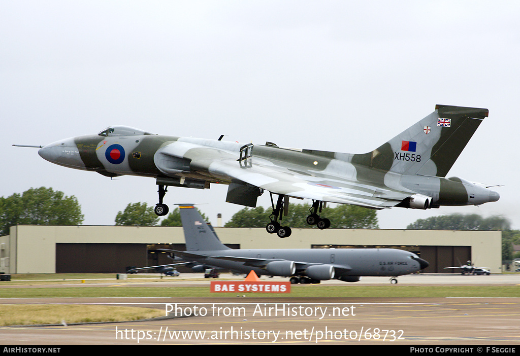 Aircraft Photo of G-VLCN / XH558 | Avro 698 Vulcan B.2 | UK - Air Force | AirHistory.net #68732