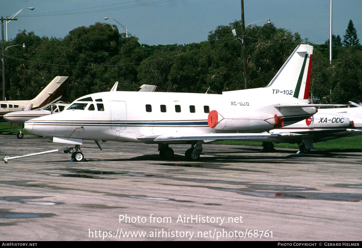 Aircraft Photo of TP-102 | North American Rockwell NA-380 Sabreliner 75A | Mexico - Air Force | AirHistory.net #68761