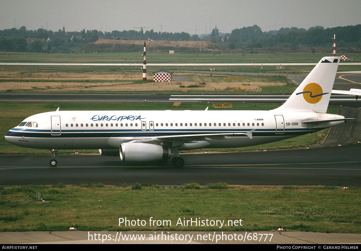 Aircraft Photo of 5B-DBB | Airbus A320-231 | Eurocypria Airlines | AirHistory.net #68777