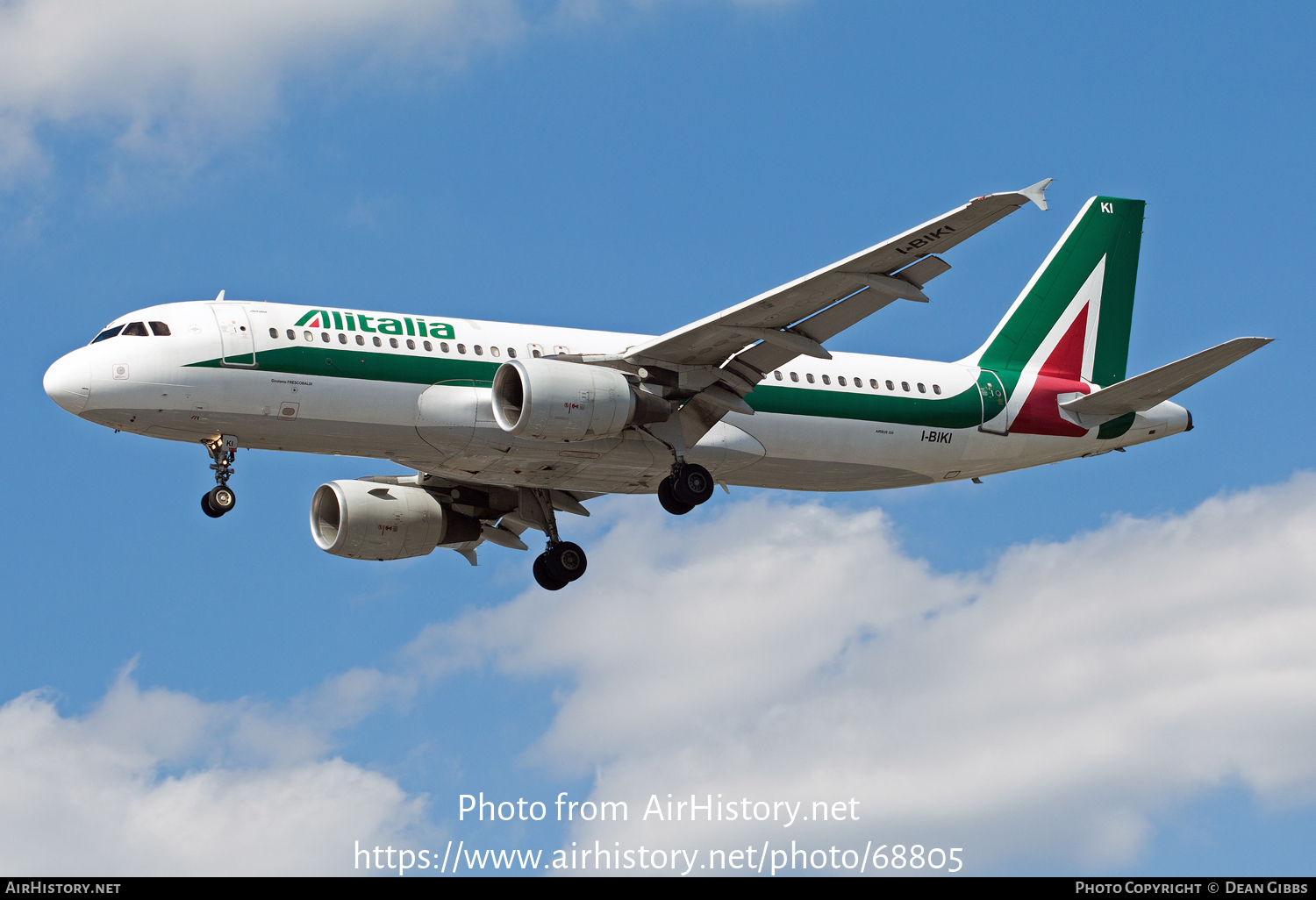 Aircraft Photo of I-BIKI | Airbus A320-214 | Alitalia | AirHistory.net #68805