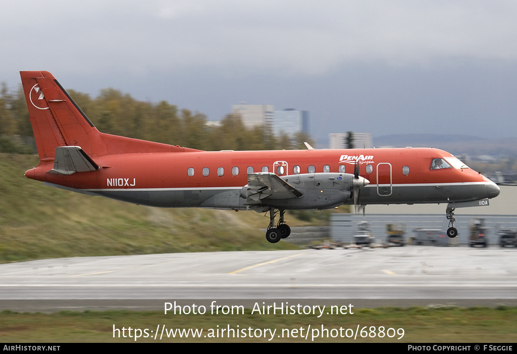 Aircraft Photo of N110XJ | Saab 340A | Peninsula Airways - PenAir | AirHistory.net #68809