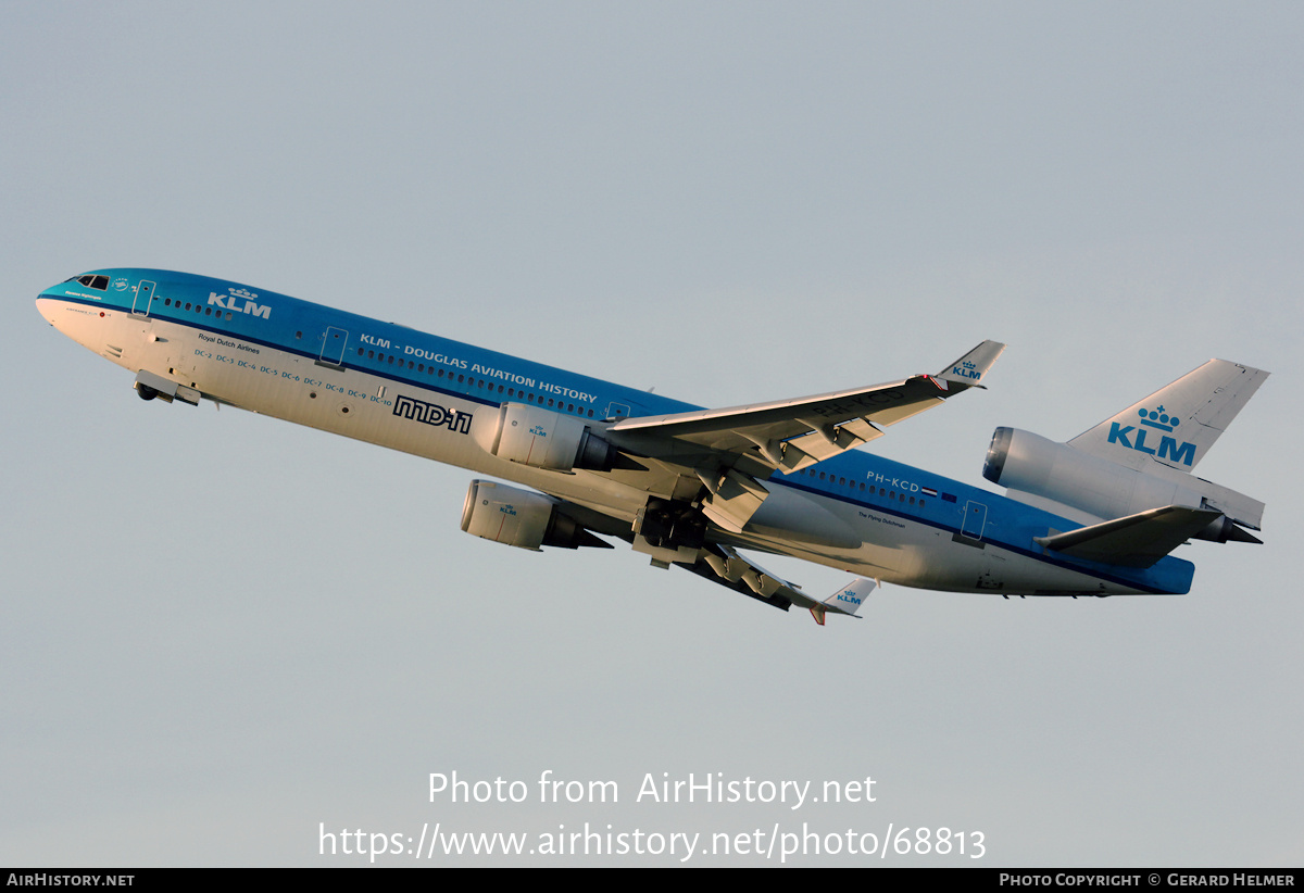 Aircraft Photo of PH-KCD | McDonnell Douglas MD-11 | KLM - Royal Dutch Airlines | AirHistory.net #68813