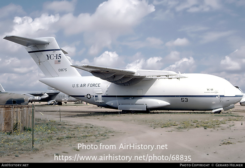 Aircraft Photo of 72-1875 / 01875 | McDonnell Douglas YC-15A | USA - Air Force | AirHistory.net #68835