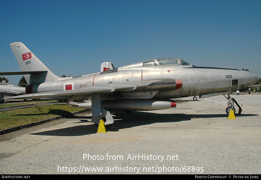 Aircraft Photo of 11901 | Republic RF-84F Thunderflash | Turkey - Air Force | AirHistory.net #68895