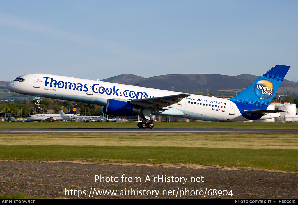 Aircraft Photo of G-FCLC | Boeing 757-28A | Thomas Cook Airlines | AirHistory.net #68904