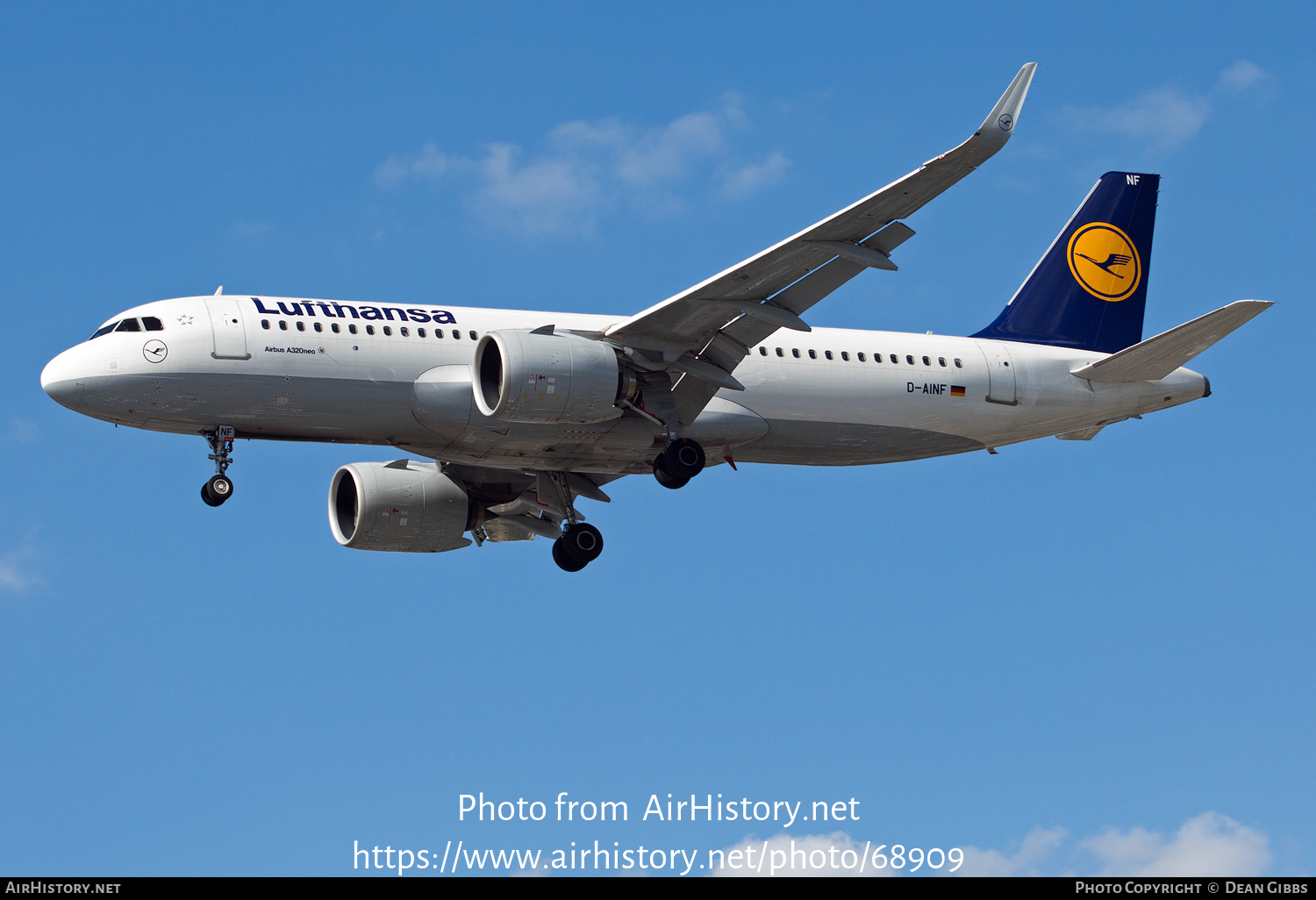 Aircraft Photo of D-AINF | Airbus A320-271N | Lufthansa | AirHistory.net #68909