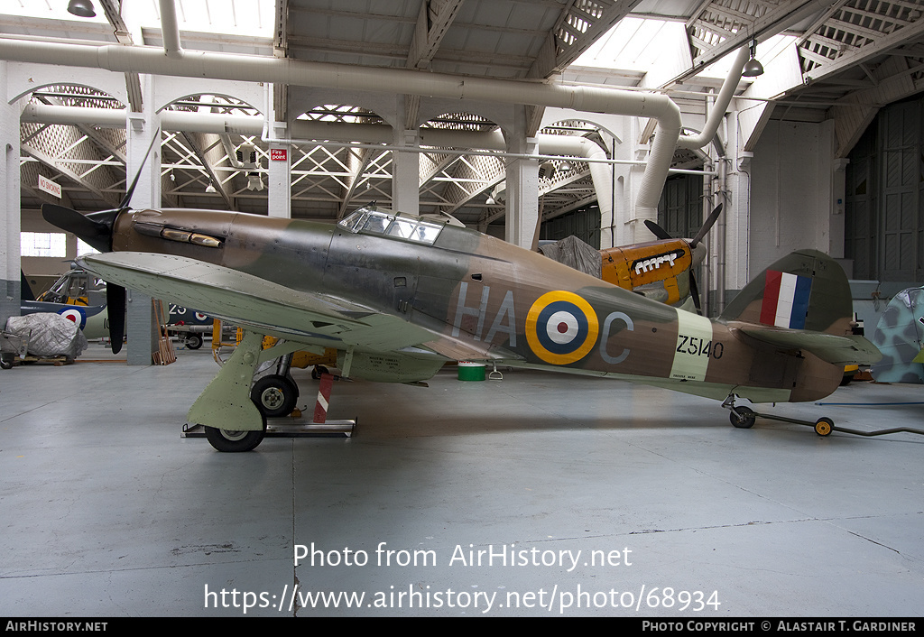 Aircraft Photo of G-HURI / Z5140 | Hawker Hurricane Mk12A | UK - Air Force | AirHistory.net #68934