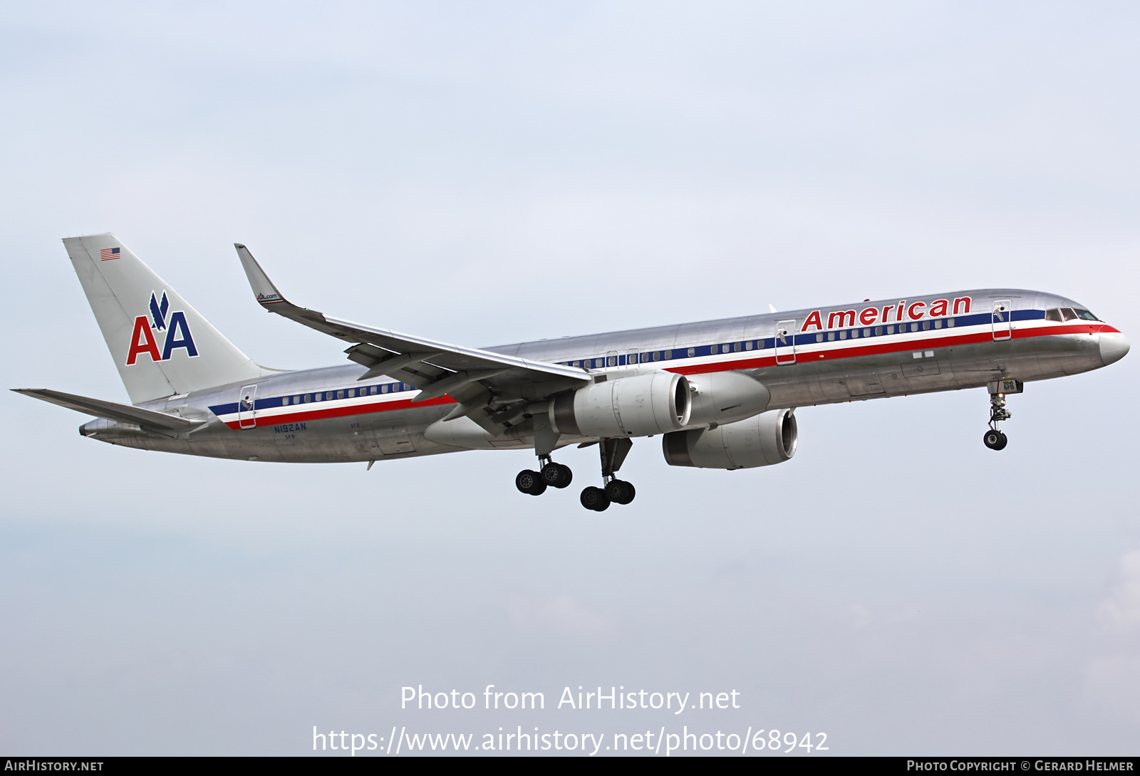 Aircraft Photo of N192AN | Boeing 757-223 | American Airlines | AirHistory.net #68942