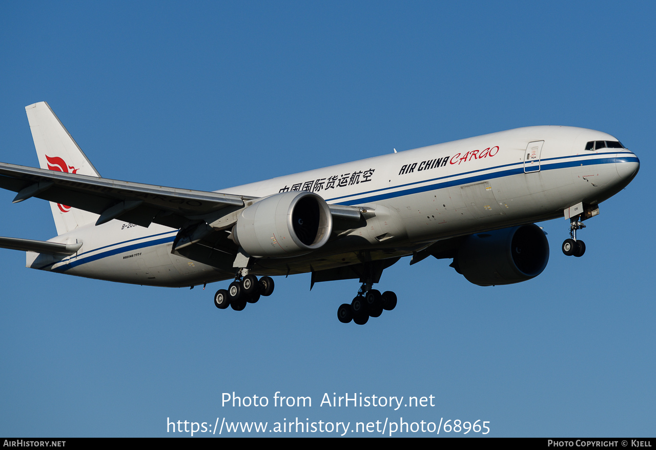 Aircraft Photo of B-2091 | Boeing 777-FFT | Air China Cargo | AirHistory.net #68965