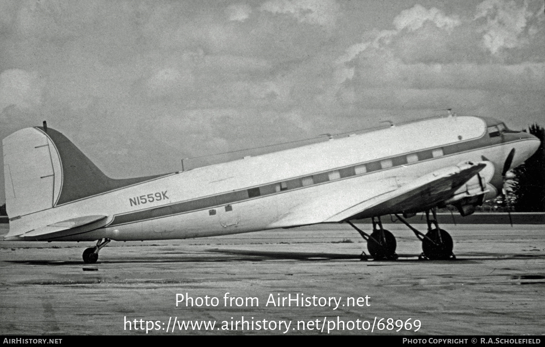 Aircraft Photo of N1559K | Douglas DC-3(A) | AirHistory.net #68969