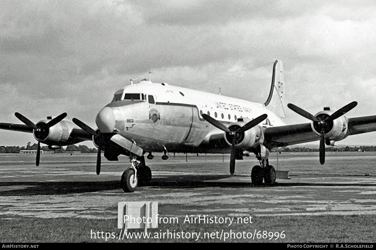 Aircraft Photo of 50863 | Douglas R5D-2 Skymaster | USA - Navy | AirHistory.net #68996