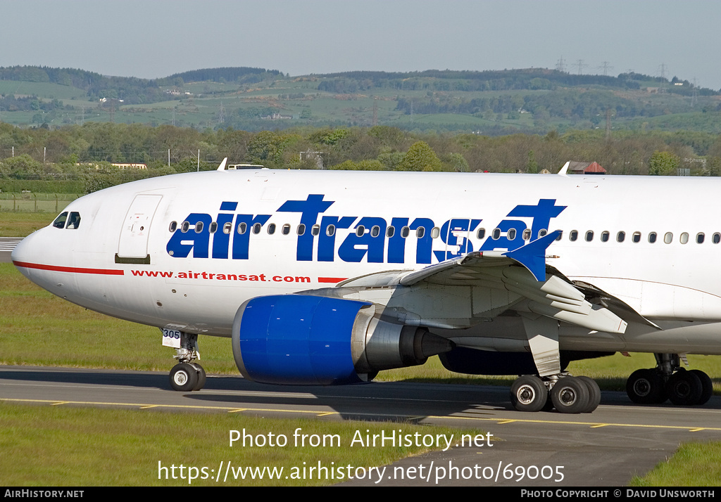 Aircraft Photo of C-FDAT | Airbus A310-308 | Air Transat | AirHistory.net #69005