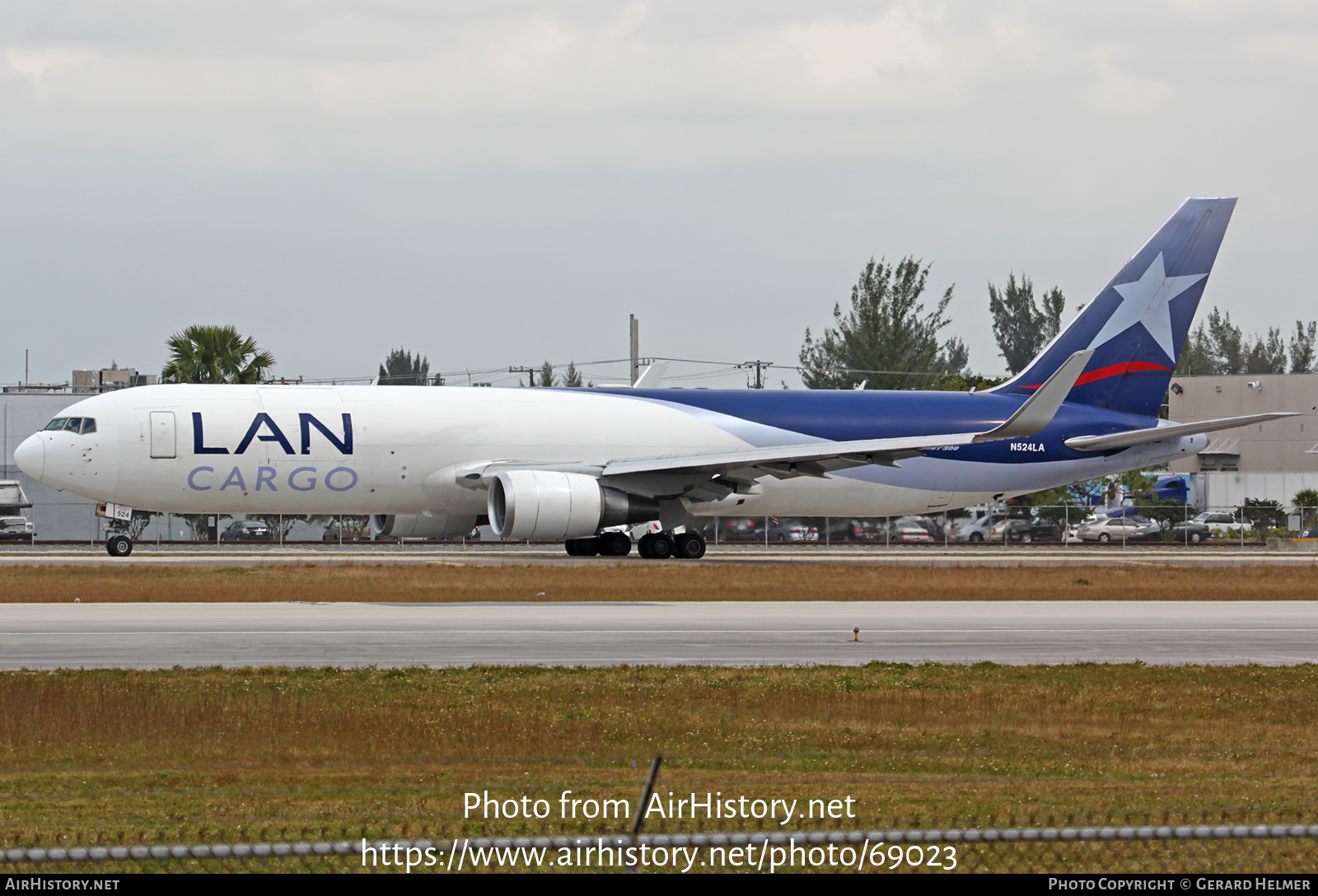 Aircraft Photo of N524LA | Boeing 767-346F/ER | LAN Cargo | AirHistory.net #69023