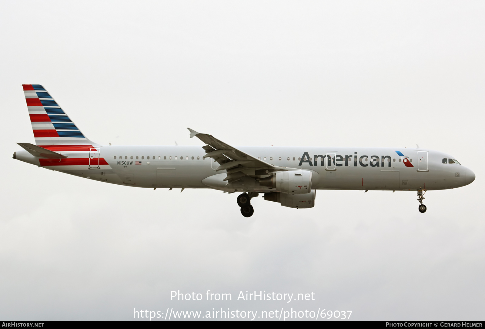 Aircraft Photo of N150UW | Airbus A321-211 | American Airlines | AirHistory.net #69037