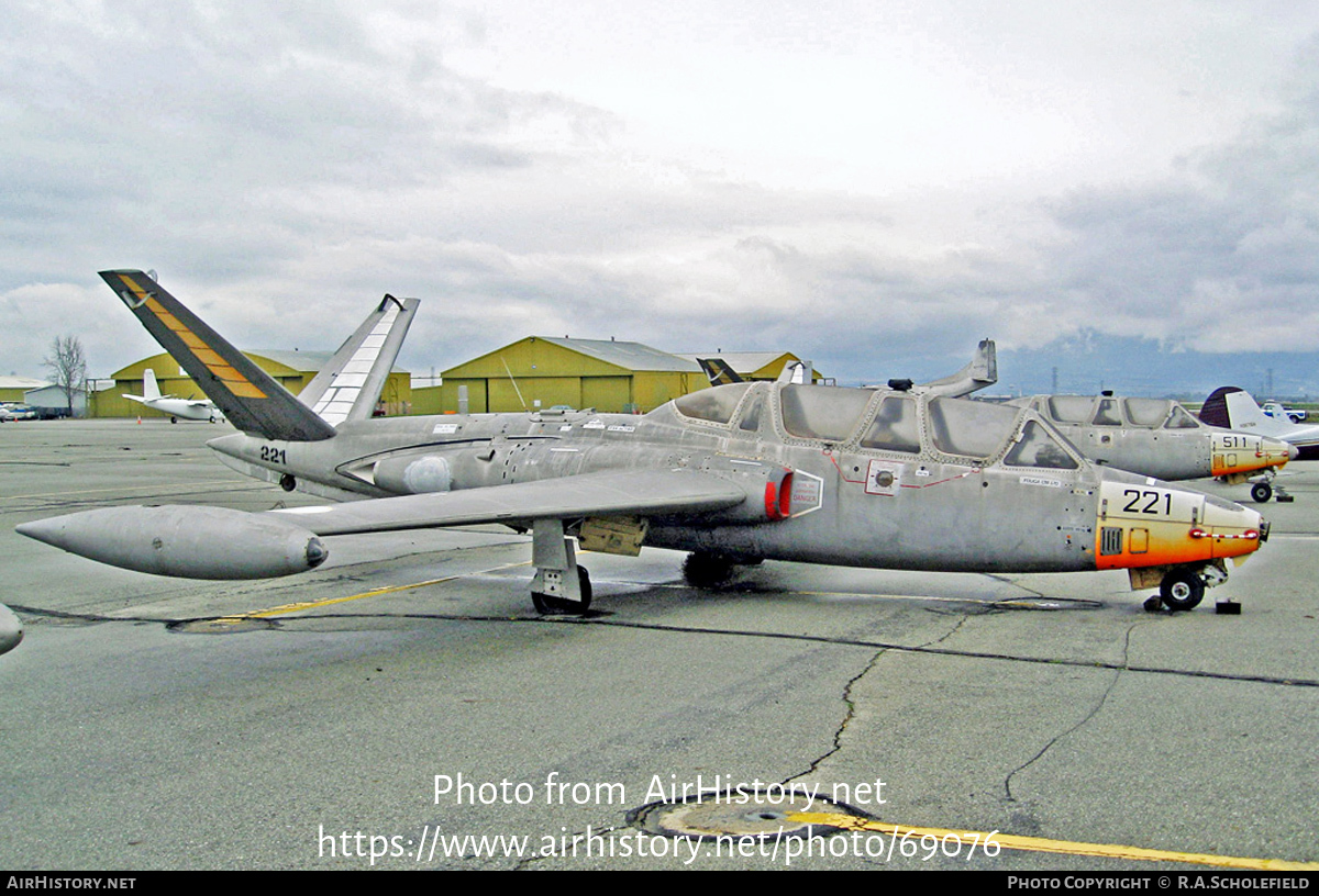 Aircraft Photo of N221FM | Fouga CM-170R Magister | AirHistory.net #69076