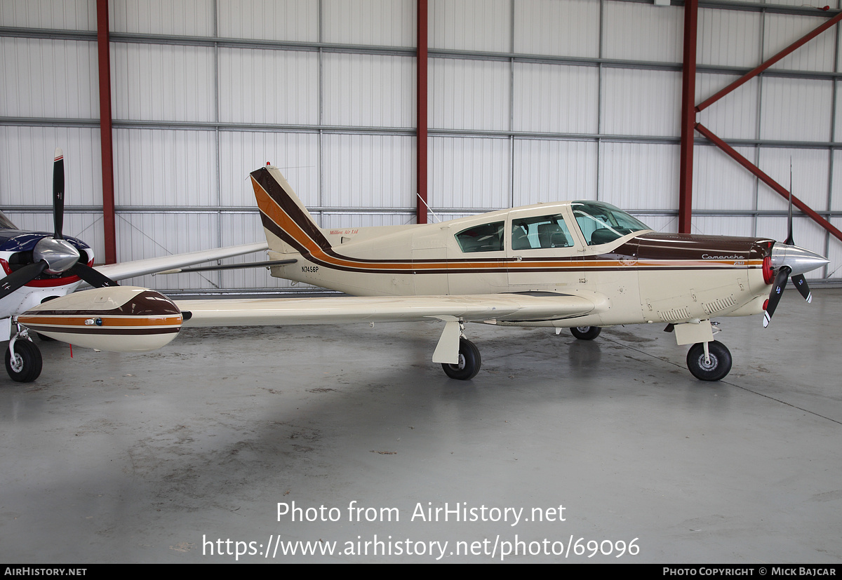 Aircraft Photo of N7456P | Piper PA-24-250 Comanche | AirHistory.net #69096