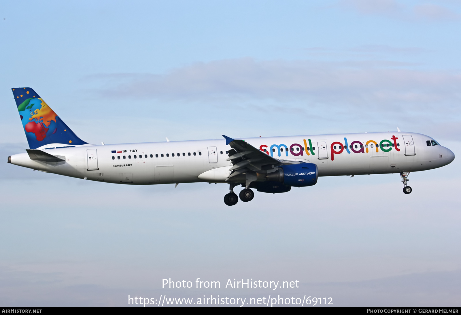 Aircraft Photo of SP-HAY | Airbus A321-211 | Small Planet Airlines | AirHistory.net #69112