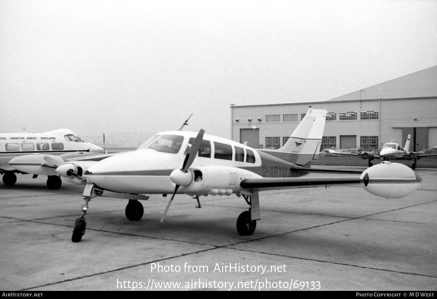 Aircraft Photo of G-ARYU | Cessna 320 Skyknight | AirHistory.net #69133