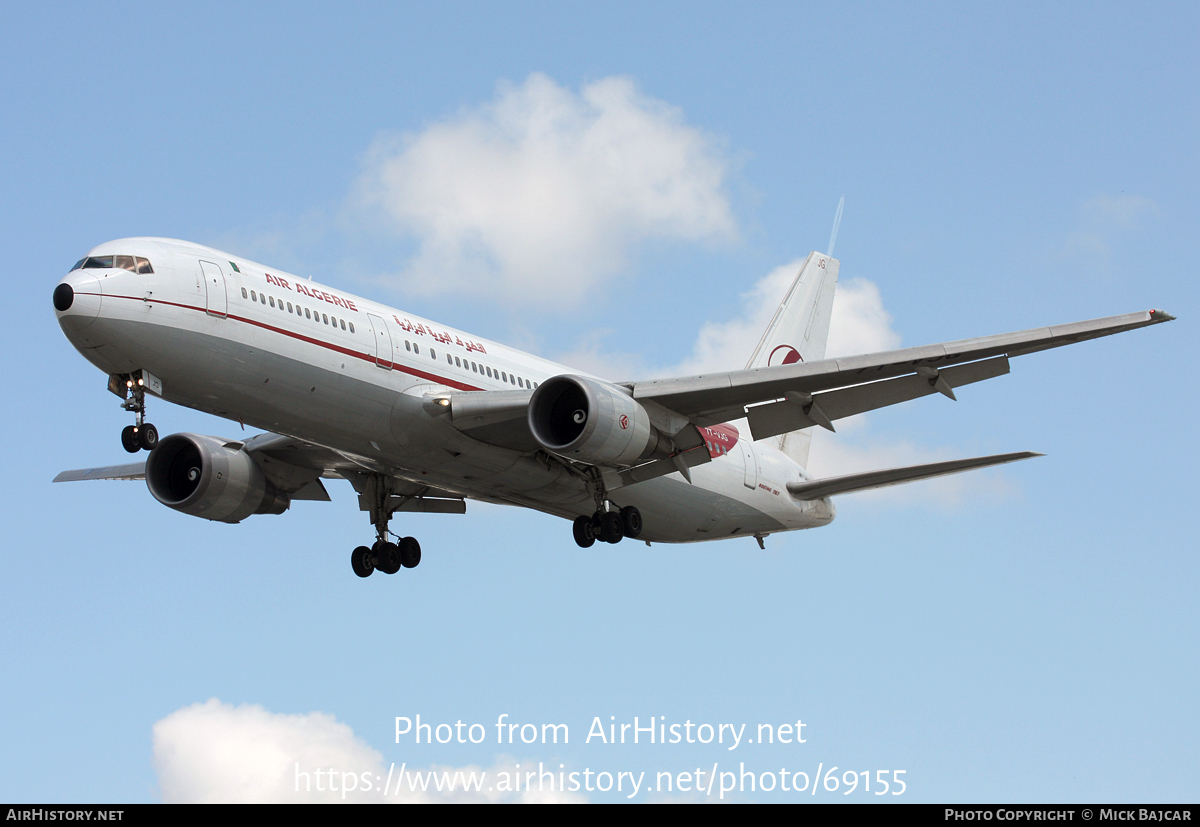 Aircraft Photo of 7T-VJG | Boeing 767-3D6 | Air Algérie | AirHistory.net #69155