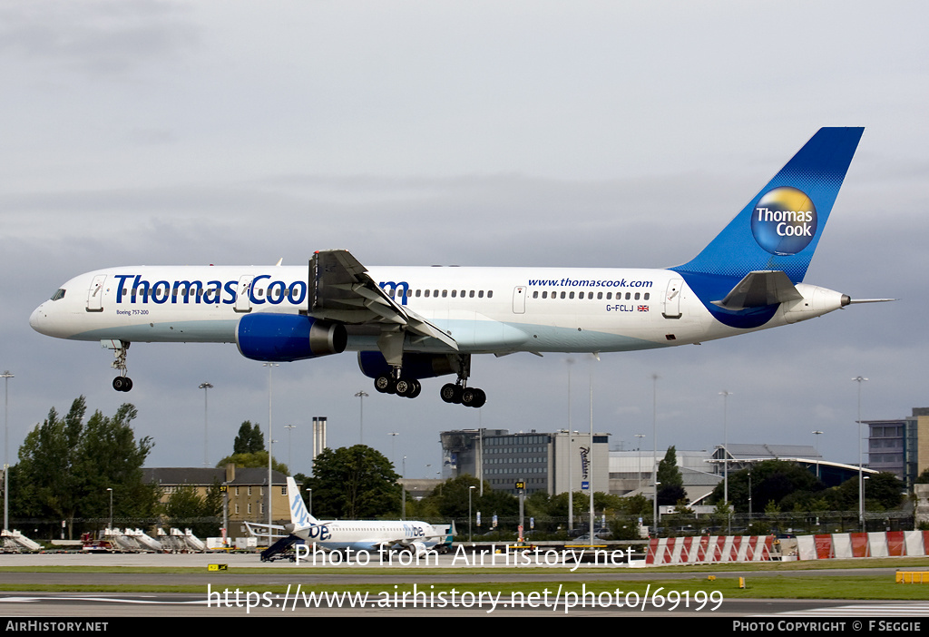 Aircraft Photo of G-FCLI | Boeing 757-28A | Thomas Cook Airlines | AirHistory.net #69199