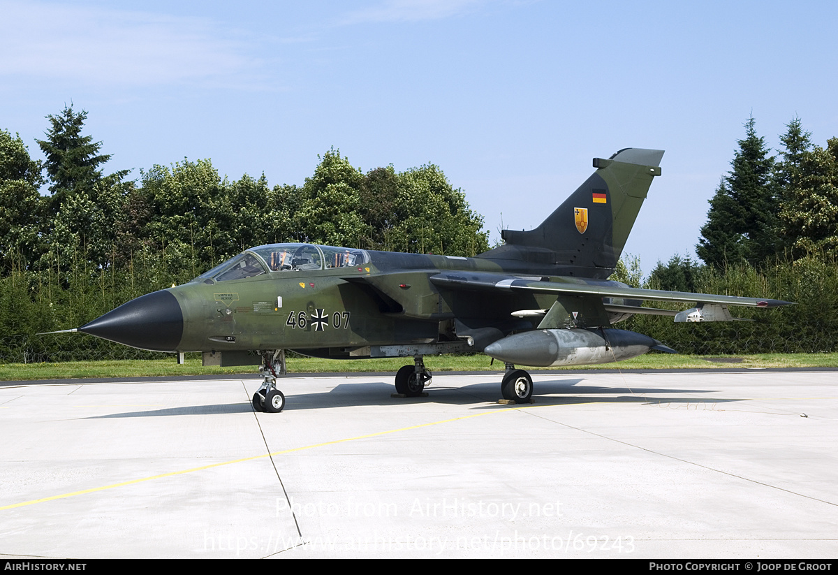 Aircraft Photo of 4607 | Panavia Tornado IDS(T) | Germany - Air Force | AirHistory.net #69243