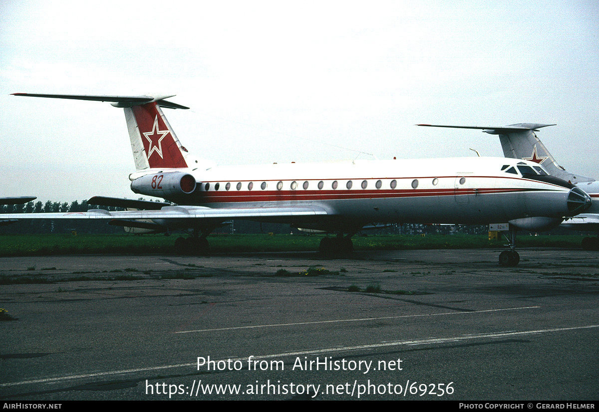 Aircraft Photo of 82 red | Tupolev Tu-134Sh-1 | Russia - Air Force | AirHistory.net #69256