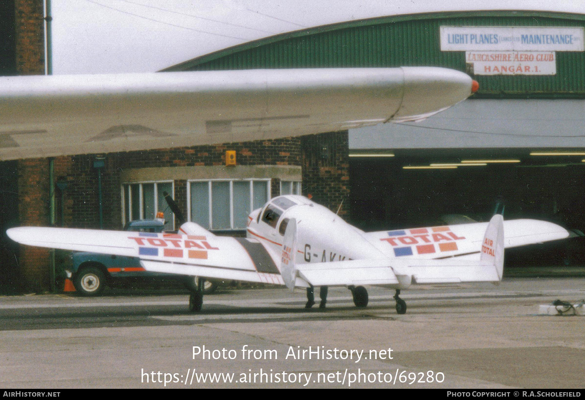 Aircraft Photo of G-AKKB | Miles M.65 Gemini 1A | AirHistory.net #69280