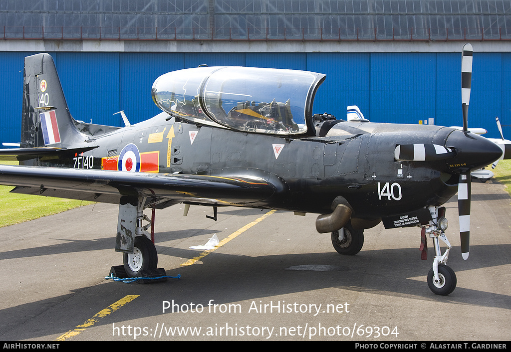 Aircraft Photo of ZF140 | Short S-312 Tucano T1 | UK - Air Force | AirHistory.net #69304