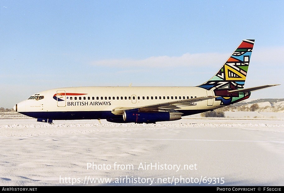 Aircraft Photo of G-BGDA | Boeing 737-236/Adv | British Airways | AirHistory.net #69315