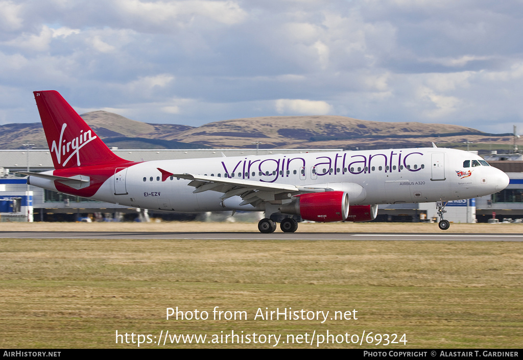 Aircraft Photo of EI-EZV | Airbus A320-214 | Virgin Atlantic Airways | AirHistory.net #69324