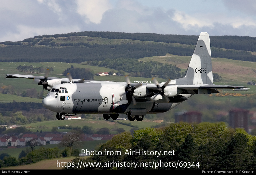 Aircraft Photo of G-273 | Lockheed C-130H-30 Hercules (L-382) | Netherlands - Air Force | AirHistory.net #69344