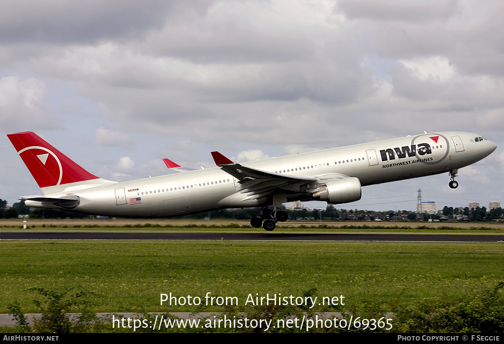 Aircraft Photo of N810NW | Airbus A330-323 | Northwest Airlines | AirHistory.net #69365