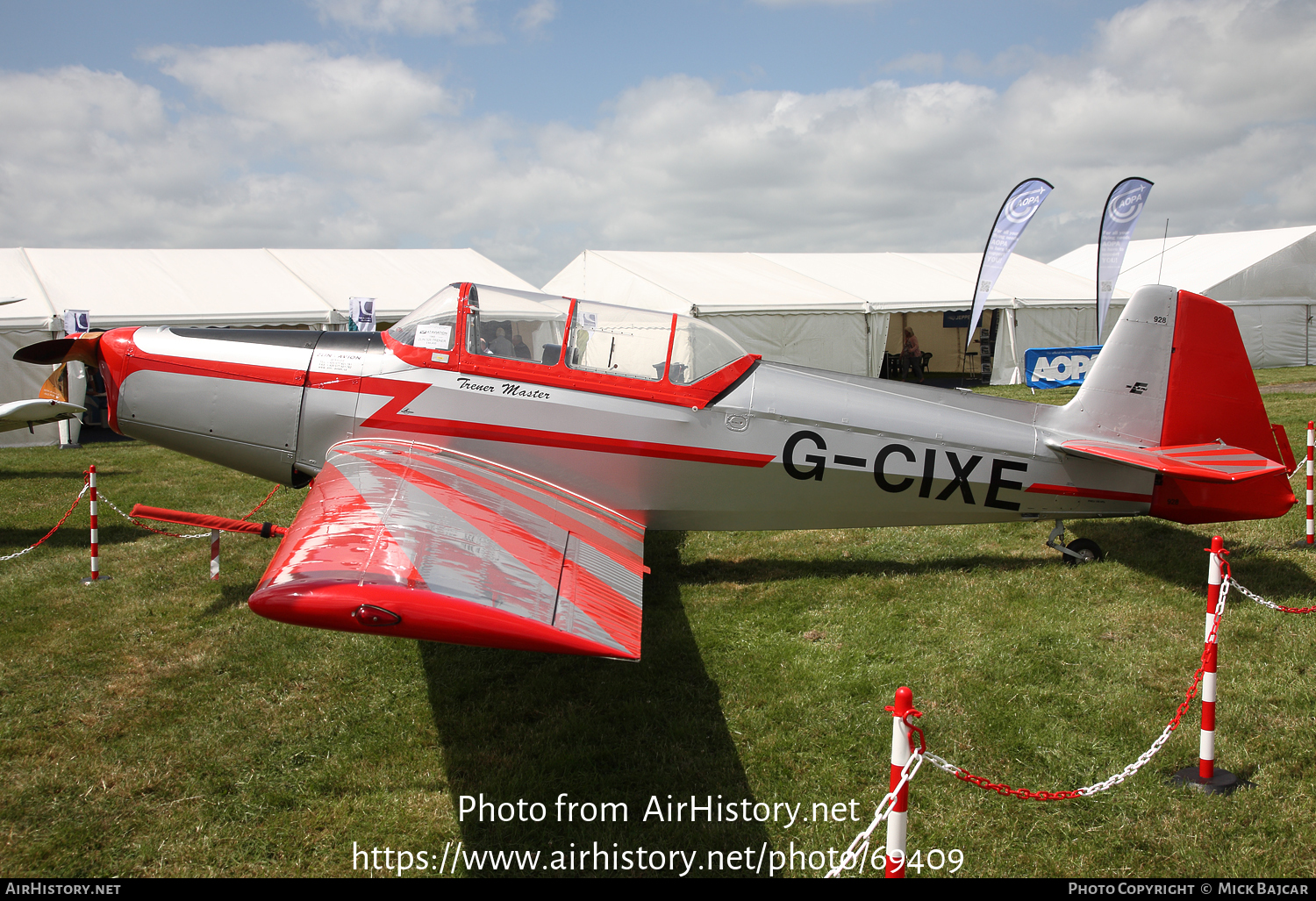 Aircraft Photo of G-CIXE | Zlin Z-326 Trener Master | AirHistory.net #69409