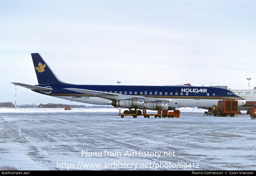 Aircraft Photo of C-FHAB | Douglas DC-8-52 | Holidair | AirHistory.net #69412