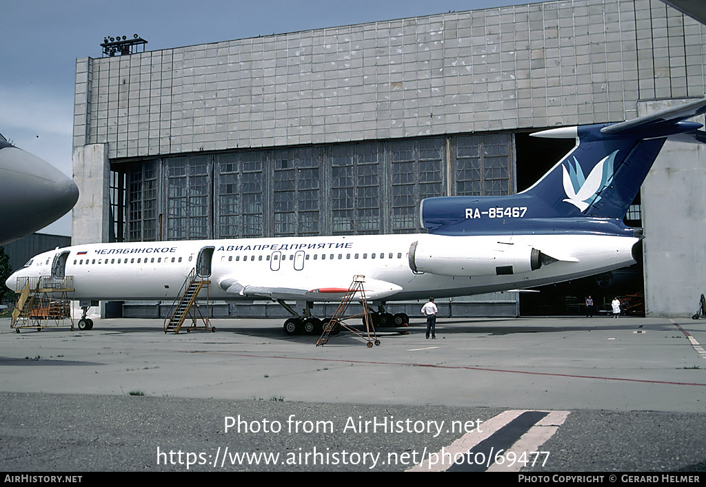 Aircraft Photo of RA-85467 | Tupolev Tu-154B-2 | Chelyabinsk Avia | AirHistory.net #69477