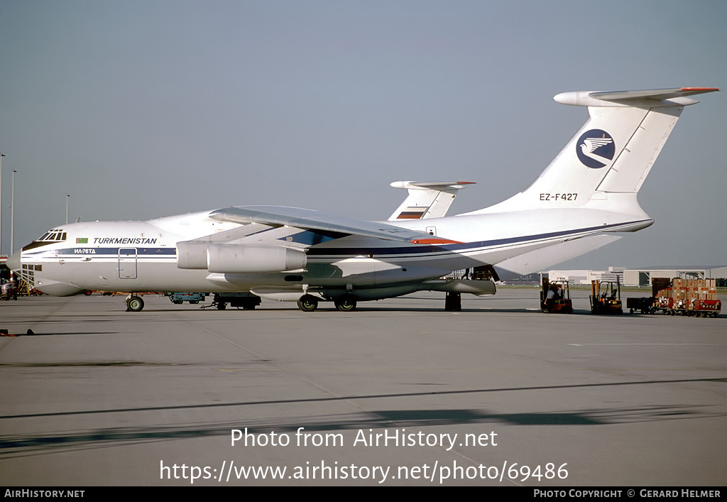 Aircraft Photo of EZ-F427 | Ilyushin Il-76TD | Turkmenistan Airlines | AirHistory.net #69486