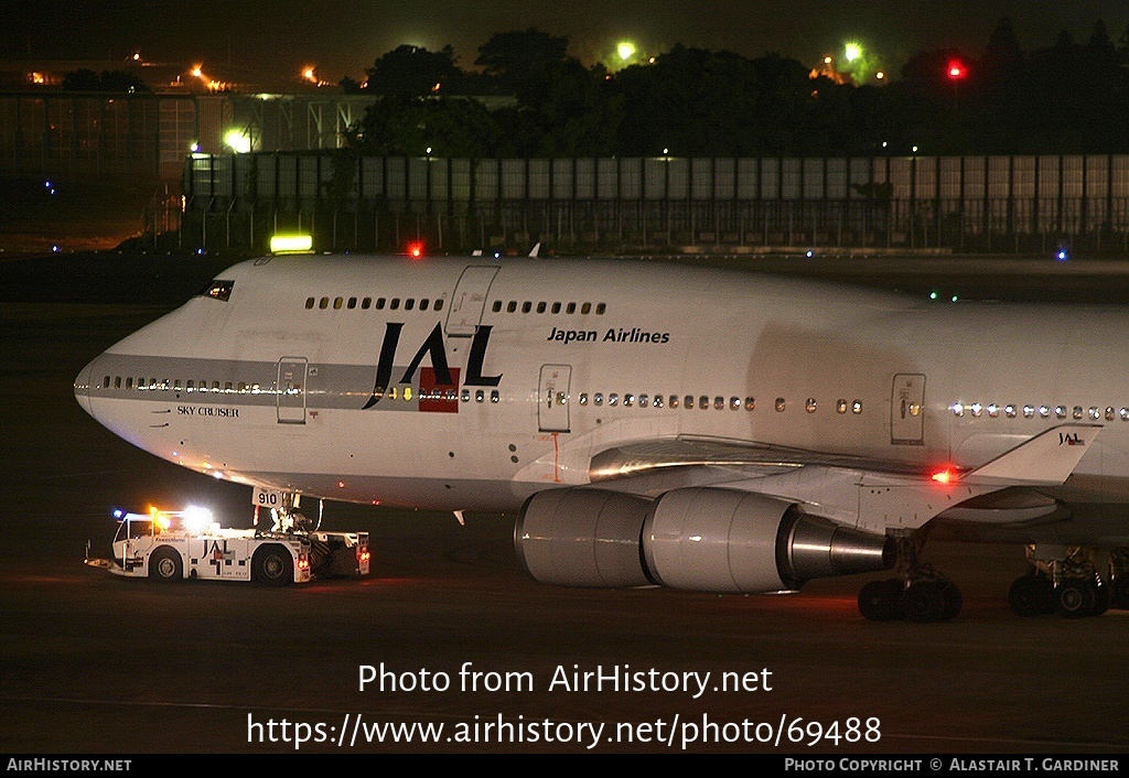 Aircraft Photo of JA8910 | Boeing 747-446 | Japan Airlines - JAL | AirHistory.net #69488