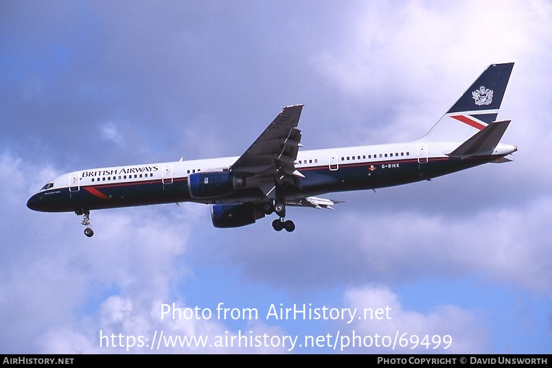 Aircraft Photo of G-BIKK | Boeing 757-236 | British Airways | AirHistory.net #69499