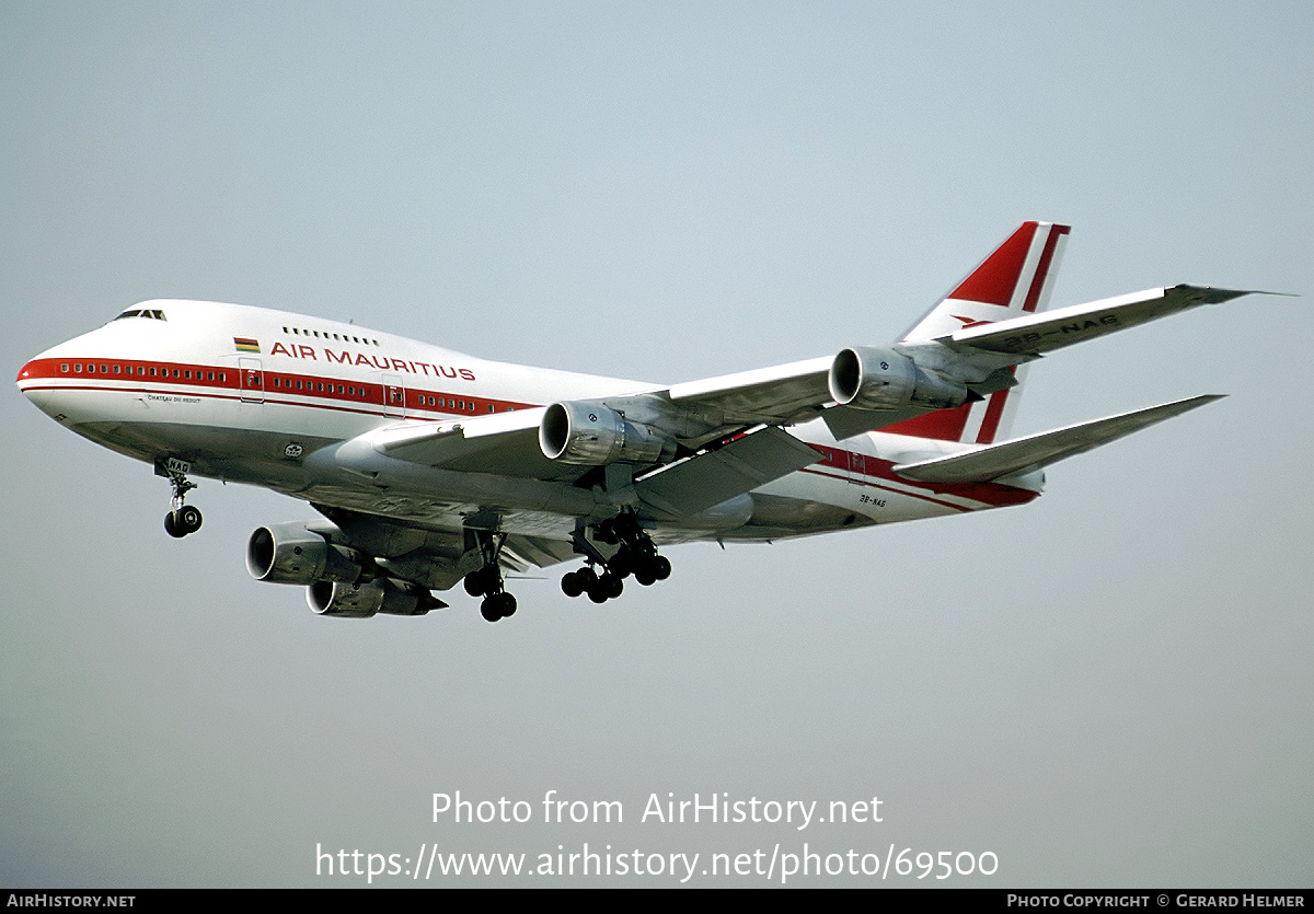 Aircraft Photo of 3B-NAG | Boeing 747SP-44 | Air Mauritius | AirHistory.net #69500