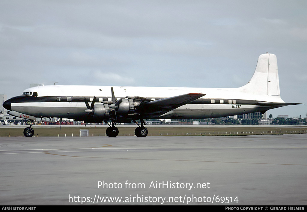 Aircraft Photo of N1097 | Douglas DC-7B | AirHistory.net #69514