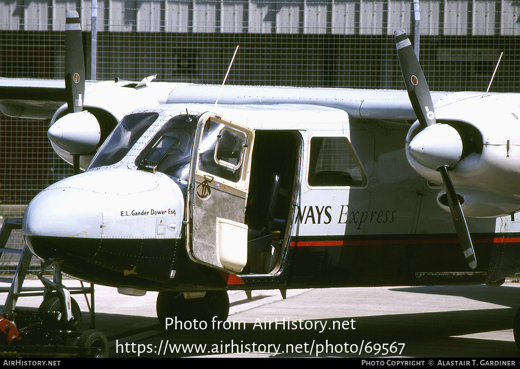 Aircraft Photo of G-BLNJ | Pilatus Britten-Norman BN-2B-26 Islander | British Airways Express | AirHistory.net #69567