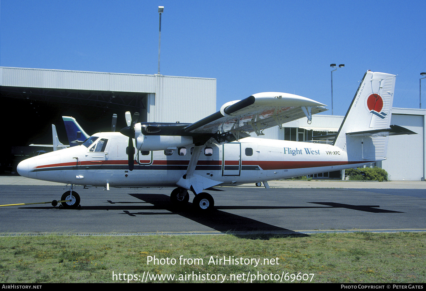 Aircraft Photo of VH-XFC | De Havilland Canada DHC-6-320 Twin Otter | Flight West Airlines | AirHistory.net #69607