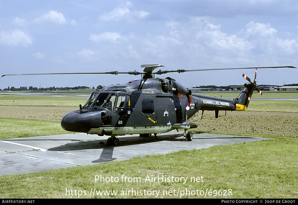 Aircraft Photo of 269 | Westland SH-14D Lynx (WG-13) | Netherlands - Navy | AirHistory.net #69628