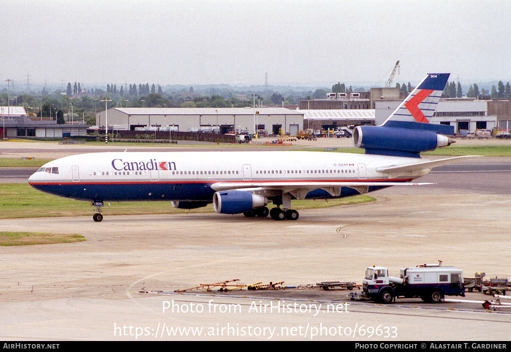 Aircraft Photo of C-GCPF | McDonnell Douglas DC-10-30(ER) | Canadian Airlines | AirHistory.net #69633