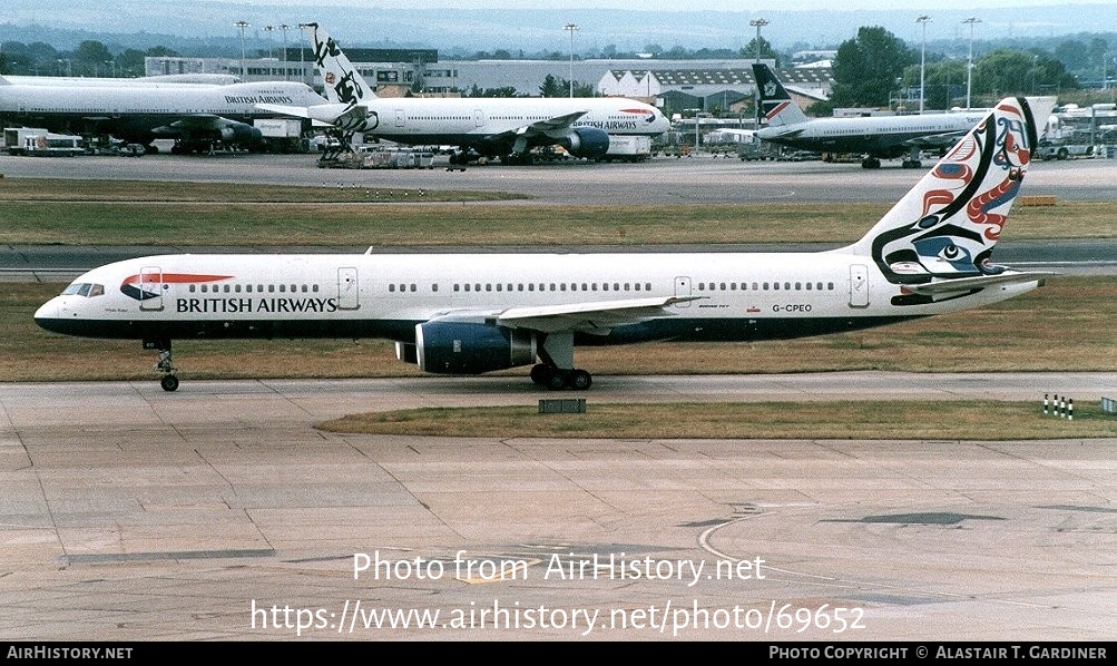 Aircraft Photo of G-CPEO | Boeing 757-236 | British Airways | AirHistory.net #69652