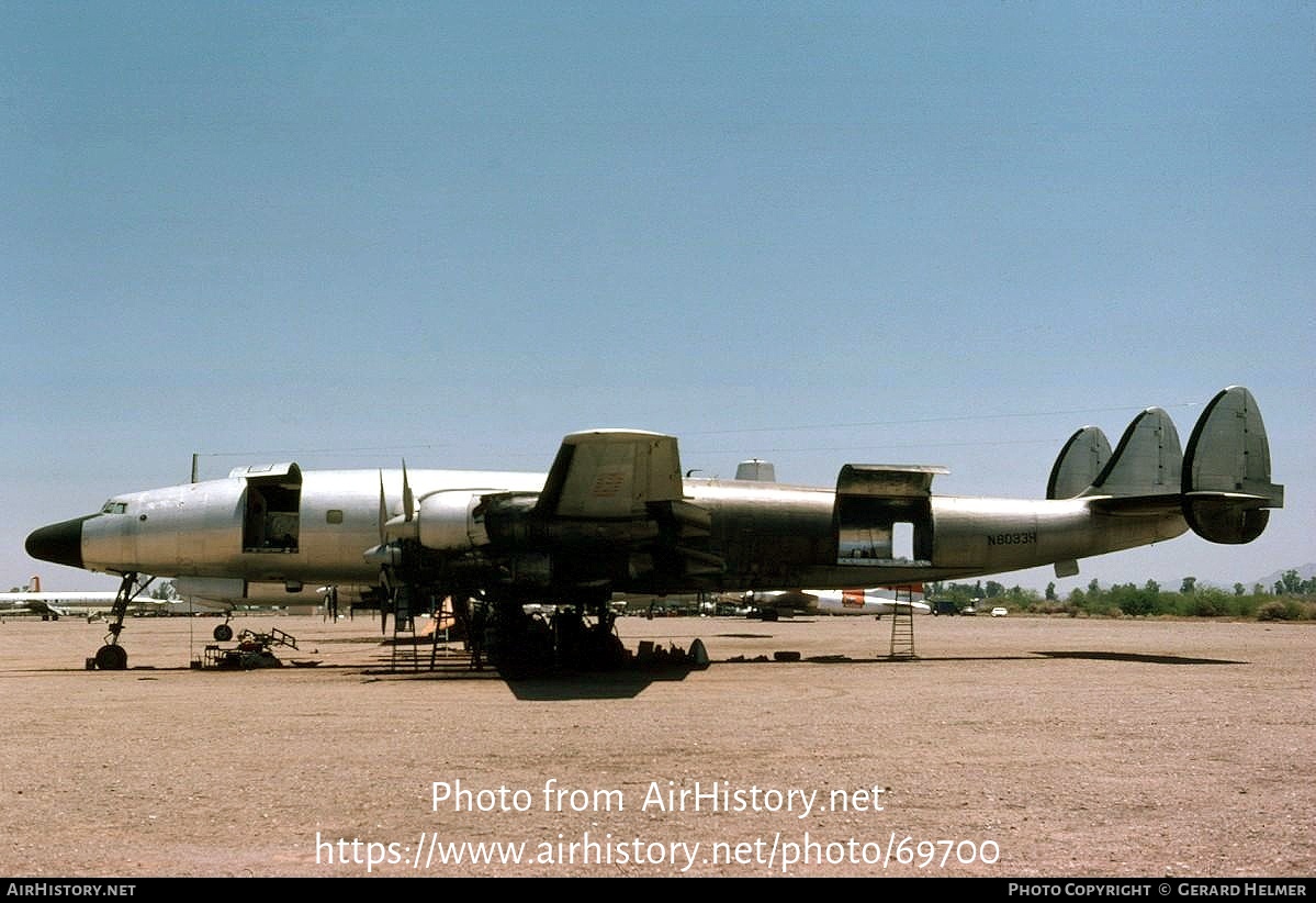 Aircraft Photo of N8083H | Lockheed L-1649A(F) Starliner | AirHistory.net #69700