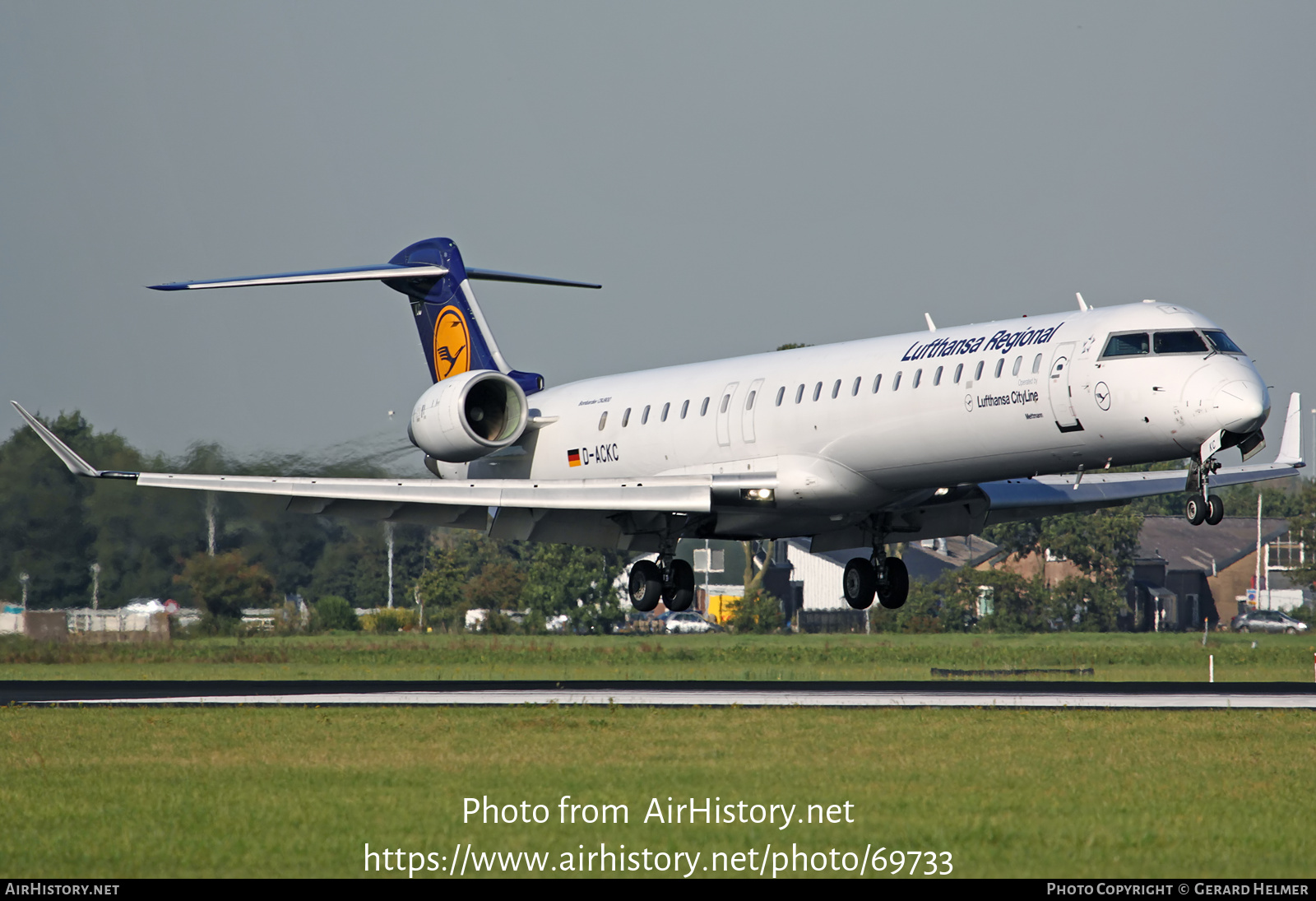 Aircraft Photo of D-ACKC | Bombardier CRJ-900LR (CL-600-2D24) | Lufthansa Regional | AirHistory.net #69733