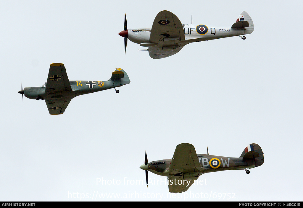 Aircraft Photo of MK356 | Supermarine 361 Spitfire LF9C | UK - Air Force | AirHistory.net #69752